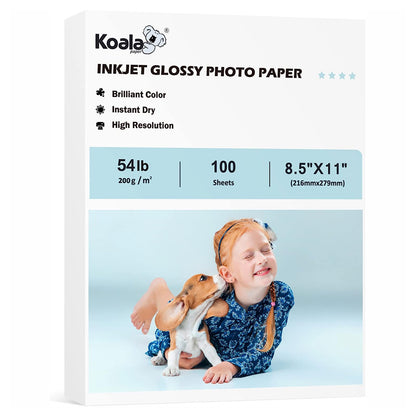 Koala Inkjet Glossy Photo Paper Used For All Inkjet Printers 200gsm