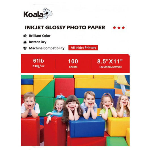 Koala High Glossy Photo Paper Used For Inkjet Printers 230gsm