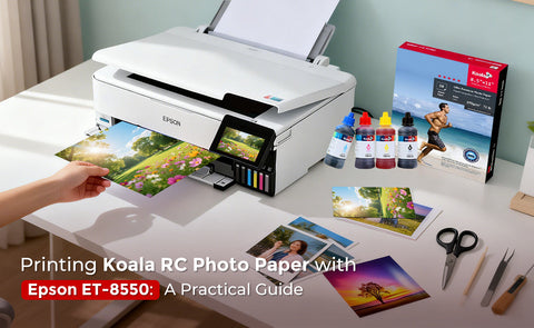 Printing Koala RC Photo Paper with Epson ET-8550: A Practical Guide