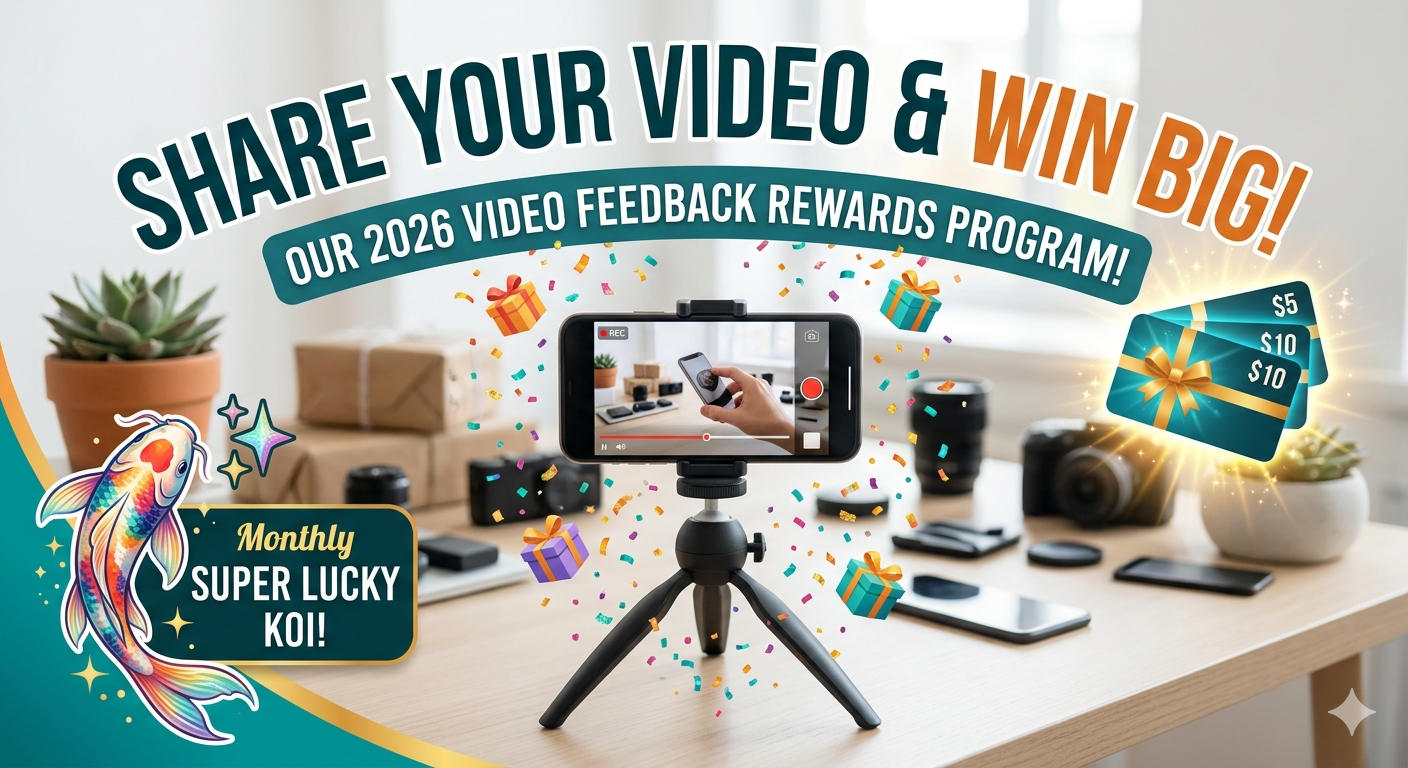 Share Your Video & Win Big: Our 2026 Video Feedback Rewards Program!