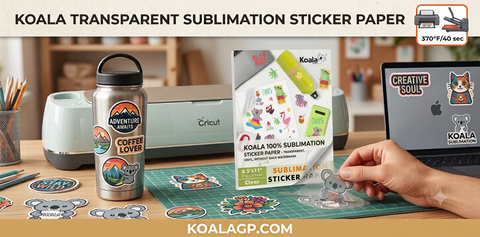 Transform Your Crafts: The Ultimate Guide to Koala Sublimation Sticker Paper
