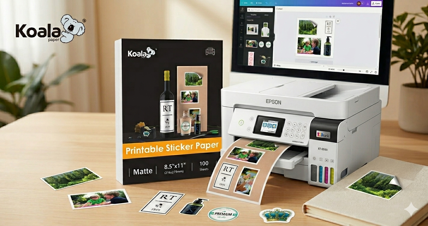 Why Koala 108gsm Is Globally Redefining "Matte" Sticker Paper