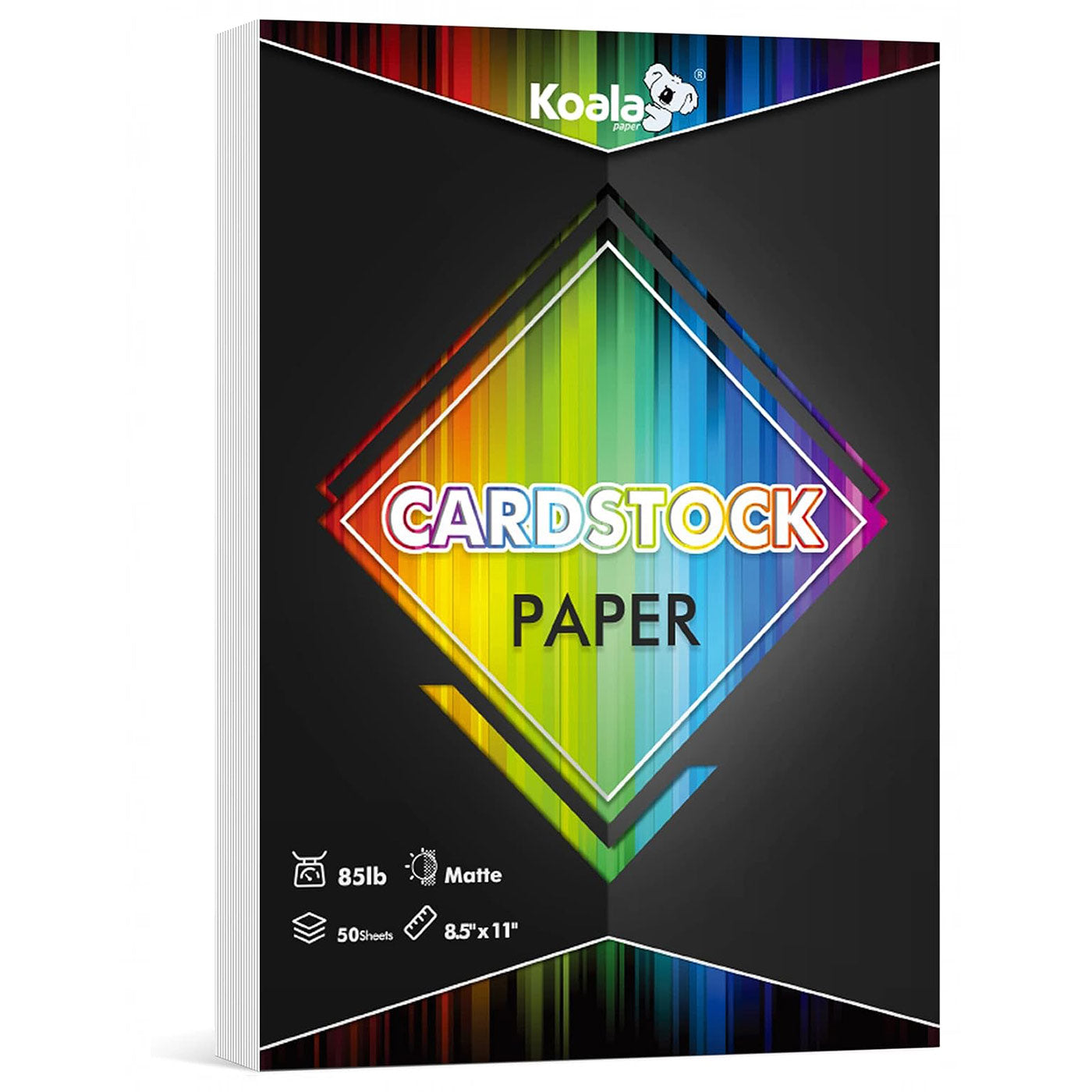 Koala Matte White Cardstock Paper 8.5x11 Inches Thick 50 sheets Heavyw –  koalagp
