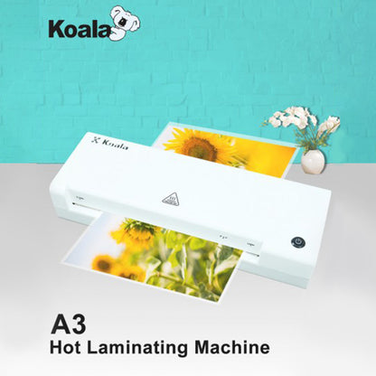 Koala 13 Inches A3 Thermal Laminator Machine + Corner Rounder