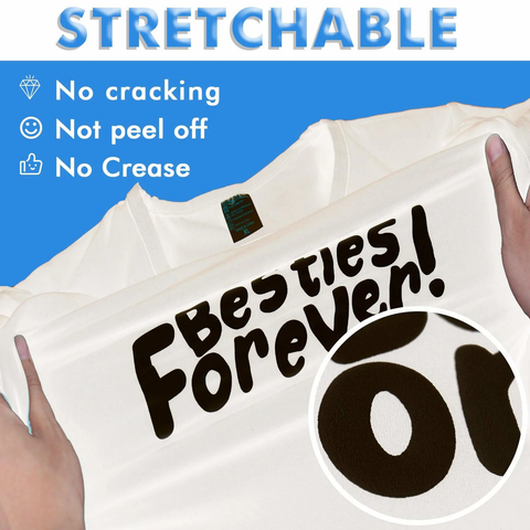 A SUB PU 3D Puff Heat Transfer Vinyl  10''
