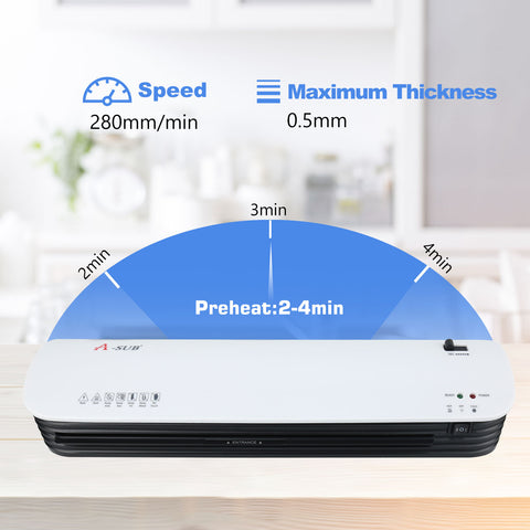 A-SUB Hot & Cold Laminator A3
