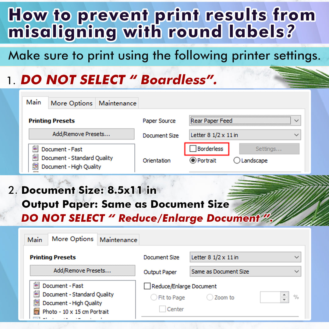 Koala Holographic Round Labels for Inkjet and Laser Printers 2 Inches ...