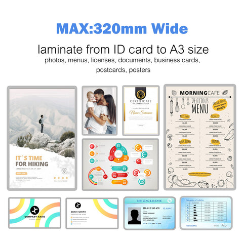 A-SUB Hot & Cold Laminator A3