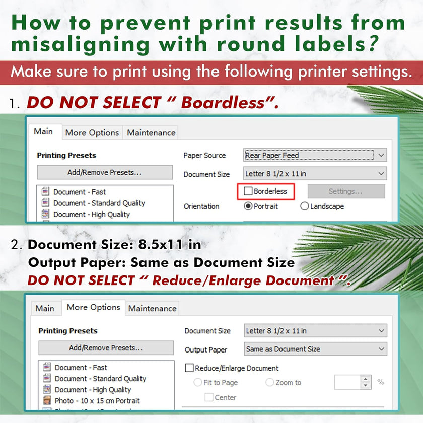 Koala Pearl Glossy White Printable Circle Labels for Inkjet and Laser ...