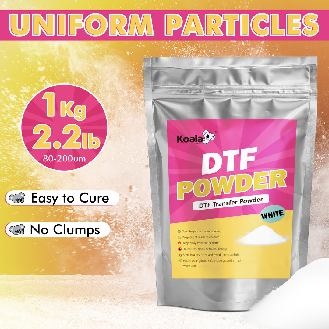 Koala DTF Hack Bundle - Film, Powder & Ink for Light Fabrics – koalagp