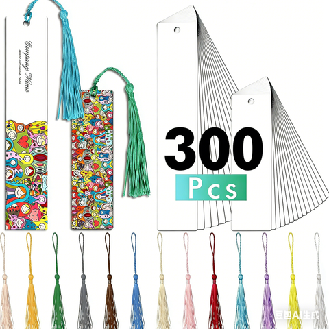 【Bulk Prices】100-300 PCS Koala Sublimation Blank MDF Bookmarks