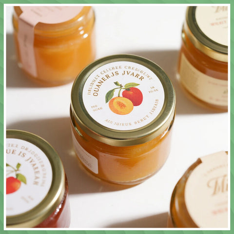 Koala Printable Round Labels 2.5″ 25 sheets  – Glossy Circle Stickers (300 Labels) | Printable Vinyl Round Labels for Inkjet Printers