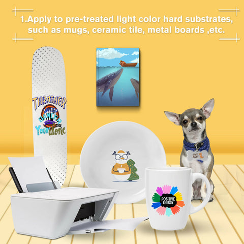 200 sheets Koala ECO Sublimation Paper 8.5"x11" for Sublimation Printer Epson 115gsm