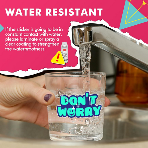 Koala Glossy Waterproof Vinyl Sticker Paper – 8.5x11", for Inkjet Printers, No Backmarks, Full Sheet for DIY Stickers & Labels