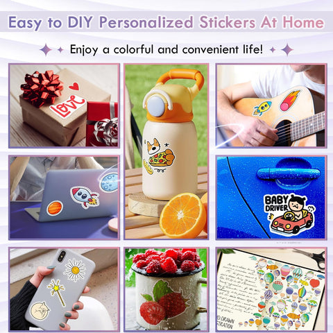 Afdrukbaar Vinyl Stickerpapier, Waterdicht Stickerpapier 100 Vellen Mat Wit A4 Scheurbestendig Voor Inkjetprinter Houdt Inkt Goed Vast Afdrukbaar Vinyl Stickerpapier, Waterdicht Stickerpapier 100 Vellen Mat Wit A4 Scheurbestendig Voor Inkjetprinter Houdt Inkt Goed Vast