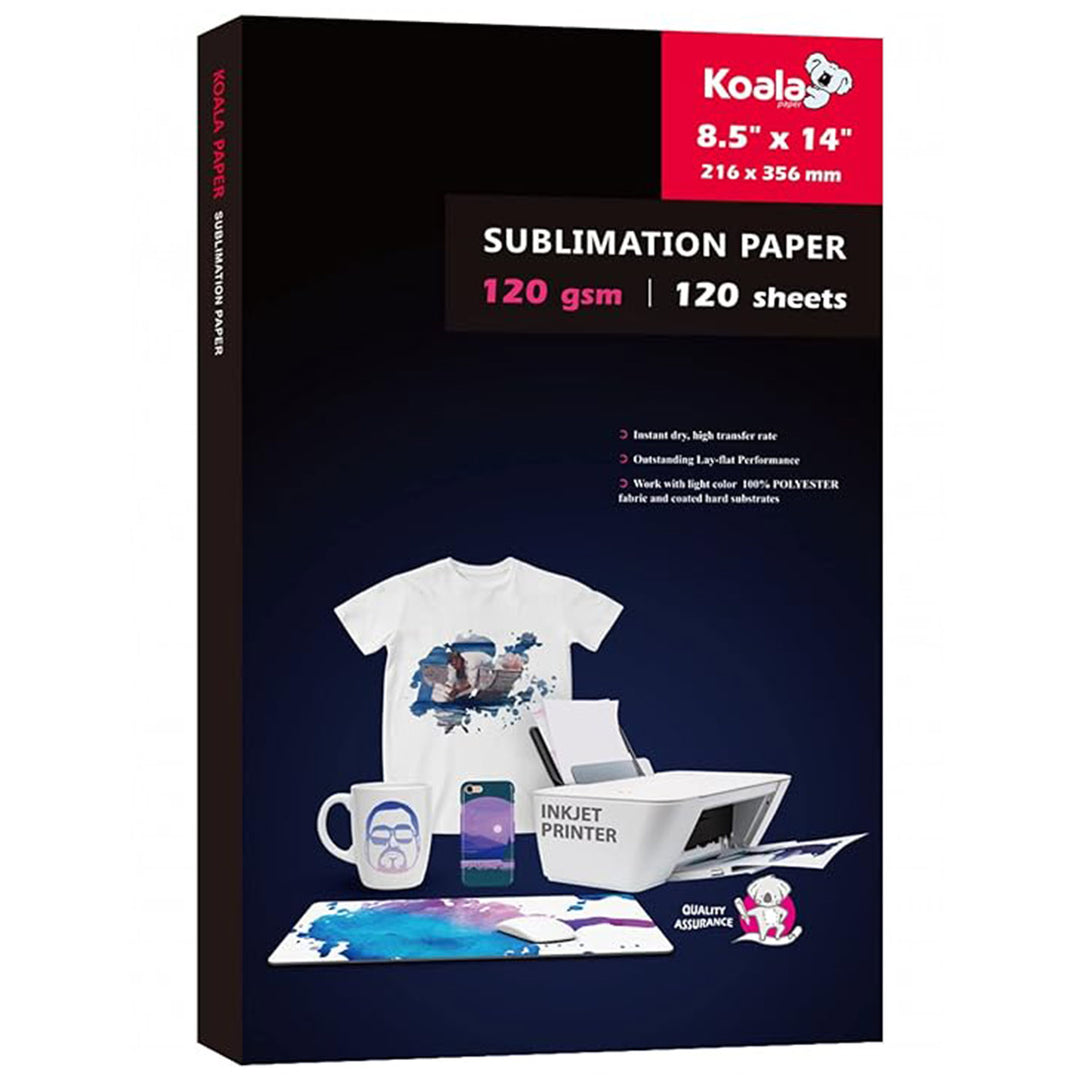 KOALA Sublimation Transfer Paper for Inkjet Printer 120gsm 120