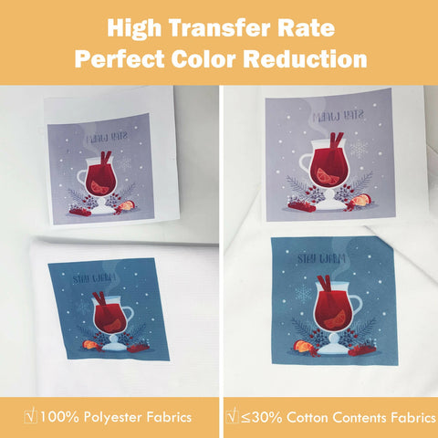 200 sheets Koala ECO Sublimation Paper 8.5"x11" for Sublimation Printer Epson 115gsm