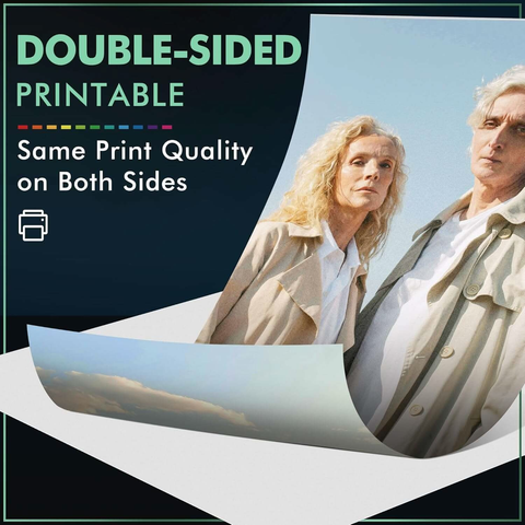 A-SUB Premium Double-Sided Satin Inkjet Photo Paper 74lb 280gsm 11x17 inches 50 sheets