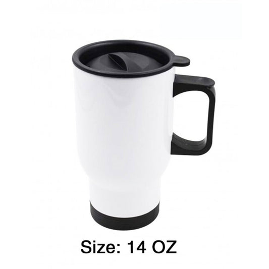 A-SUB 14 OZ Stainless Steel Travel Sublimation Mug for Heat Transfer Printing