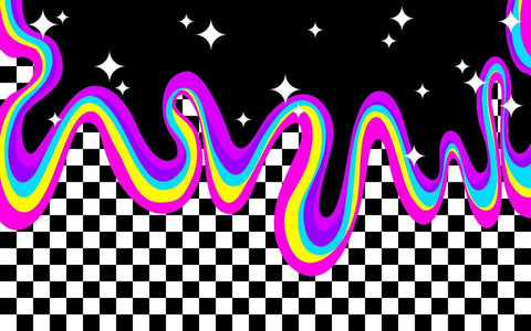 Colorful Drip Pattern - JPG