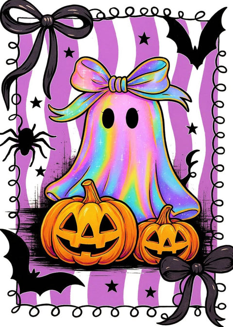 Cute Halloween Ghost - JPG