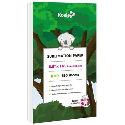 Koala Sublimation Paper for Inkjet Printer 100gsm 150 Sheets