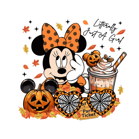 Minnie Mouse Halloween - PNG