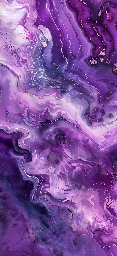 Purple Abstract Marble - JPG