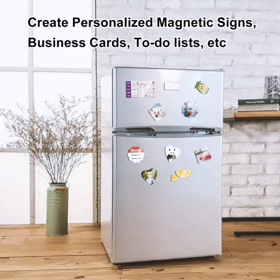 Stone City Glossy Printable Magnetic Sheets 12mil Thick for Inkjet Pri ...