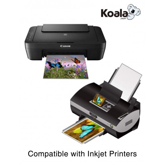 Koala Matte Photo Paper 100 Sheets Used For Inkjet  and Laser Printer 128gsm
